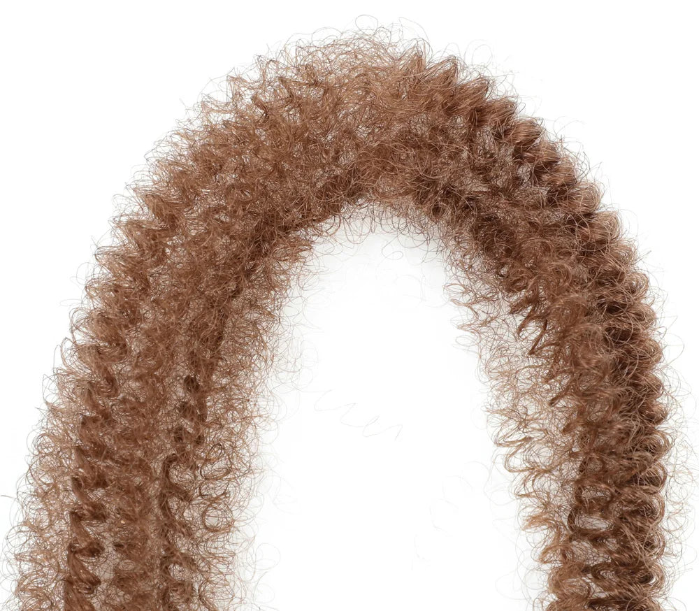 24 inch Kinky Afro Springy Braiding Crochet Hair 18” Marley Kinky Crochet Braids Hair Soft Afro Kinky Twist Crochet Braid Hair