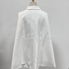 TWOTWINSTYLE Solid Chic Elegant Blazers For Women Shawl Collar Cloak Sleeve Tunic Slimming Temperament Coats Female Fashion New