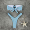 Micro Bikini Push Up Women Swimsuits 2024 Sexy Female Swimwear Brazilian Bikini Set Thong Biquini Swim Suits Solid Beachwear
