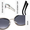 XJiea 2024 Designer Rhinestone Sunglasses For Women Luxury Brand Fashion Steampunk Men Eyeglasses Party Beach Shades Accessory