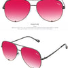Quay Sunglasses Women Brand Designer Mirror Pilot HIGH KEY Sunglasses UV400 Women's Eyewear Ladies Shades Female