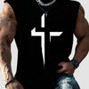 Summer Tank Top Men Gym Fitness Train Clothing Mesh Fabric Quick Dry Body Building Sleeveless Top Fashion Sport Basketball Vest