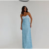 Sexy Stain Long Dress Women Patchwork Solid Tube Top Sleeveless Party Dresses 2025 Summer Lady Slim Vacation Backless Robes