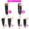 Peruvian Hair 4x4 Lace Closure Pre plucked  Straight Hair 13x4 HD Transparent Lace Frontal 100% Human Hair Natural Hair Line