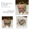 Brand Women Studded Graffiti Crossbody Bags Fashion Shoulder Bag For Ladies Female Luxury Designer Handbags 2023 High Quality