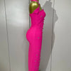2025 Luxury Shining Diamonds Pearls Sleeveless Bodycon Bandage Long Dress Women Celebrate Evening Party Elegant Birthday Gowns