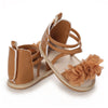 Summer Cool Baby Girl Sandals Fashion Newborn Sandal Idyllic Flower Soft Anti-slip Toddler Rubber Sole Comfortable Shoes