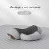 Neck Massager Pillow Cervical Orthopedic Pillow Lifting Traction Relax Hot Compress Vibration Massage Neck Pain Relief