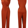 Wmstar Women's Jumpsuits One Piece Outfits Sleeveless Solid Office Lady Summer Sexy Playsuits Overalls Wholesale Dropshipping