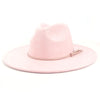 Suede Top Hat 9.5cm Wide Brim Fedora Hat Men Women Autumn Winter Felt Jazz Hats Classic Church Fedoras Chapeau Sombrero Mujer