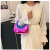 Luxury Designer Evening Clutch Clear Acrylic Women Handbags Fashion Shoulder Bag Half Moon Wedding Purses Party Tote Ladies 2025
