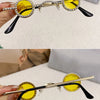 Fashion Diamond Round Sunglasses Women Luxury Rhinestone Shades UV400 Sun Glasses Female Punk Brand Designe Eyewear Men Eyeglass