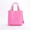 Seasonal New Solid Color Minimalist Women's Handbag Metal Buckle Accessories Exquisite and Versatile