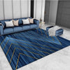 Carpet Modern Gray Minimalist Geometric Abstract Style Floor Mat Bedroom Bedside Rug Home Living Room Sofa Blanket Decoration