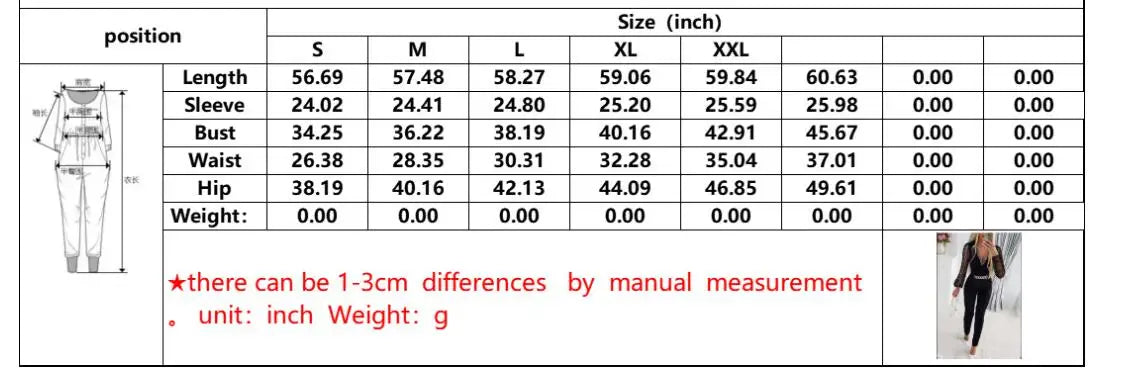Jumpsuits Women One Piece V Neck Full Sleeve Tight High Waist Overalls Casual Sheath Long Pencil Pants Rompers Slim Fit