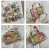 Brand Women Studded Graffiti Crossbody Bags Fashion Shoulder Bag For Ladies Female Luxury Designer Handbags 2023 High Quality