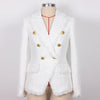 Spring And Autumn New Euro-n Celebrity Net Red High-end Women's High-end Fabric Fashion Classic Women's Blazer Jacket Fashion