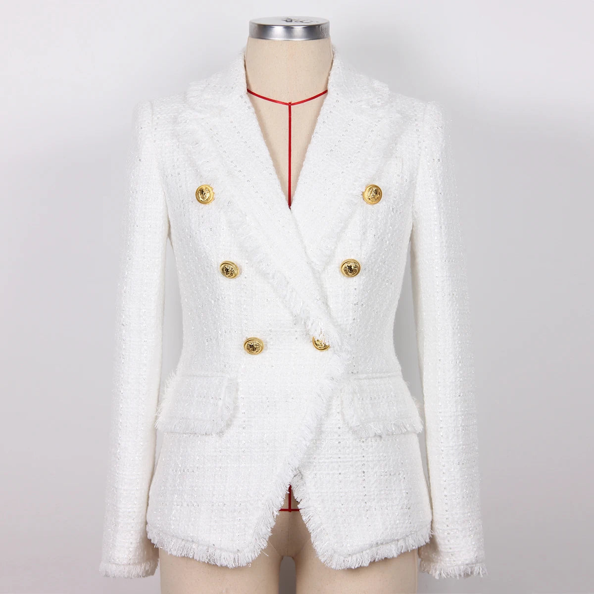 Spring And Autumn New Euro-n Celebrity Net Red High-end Women's High-end Fabric Fashion Classic Women's Blazer Jacket Fashion