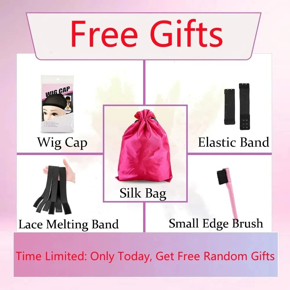 Deep Wave Human Hair Wig 360 Full Lace Hidden Strap Pre Plucked Glueless Natural Look Invisible Band Wig For Black Women