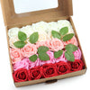 50-200PCS Artificial Roses Flowers Foam Flowers with Stems Fake Roses for DIY Wedding Bouquets Centerpieces Valentine's Day