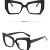 New Clear Thick Frame Eyewear Anti Blue Light Blocking Glasses Square Optical Eyeglasses For Women eye glasses for men