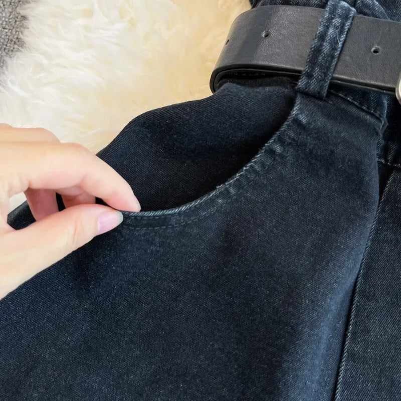2024 Summer Rompers Women Jeans Jumpsuit Off Shoulder Loose Casual Denim Rompers Womens Jumpsuits Wide Leg Casual Denim Overalls