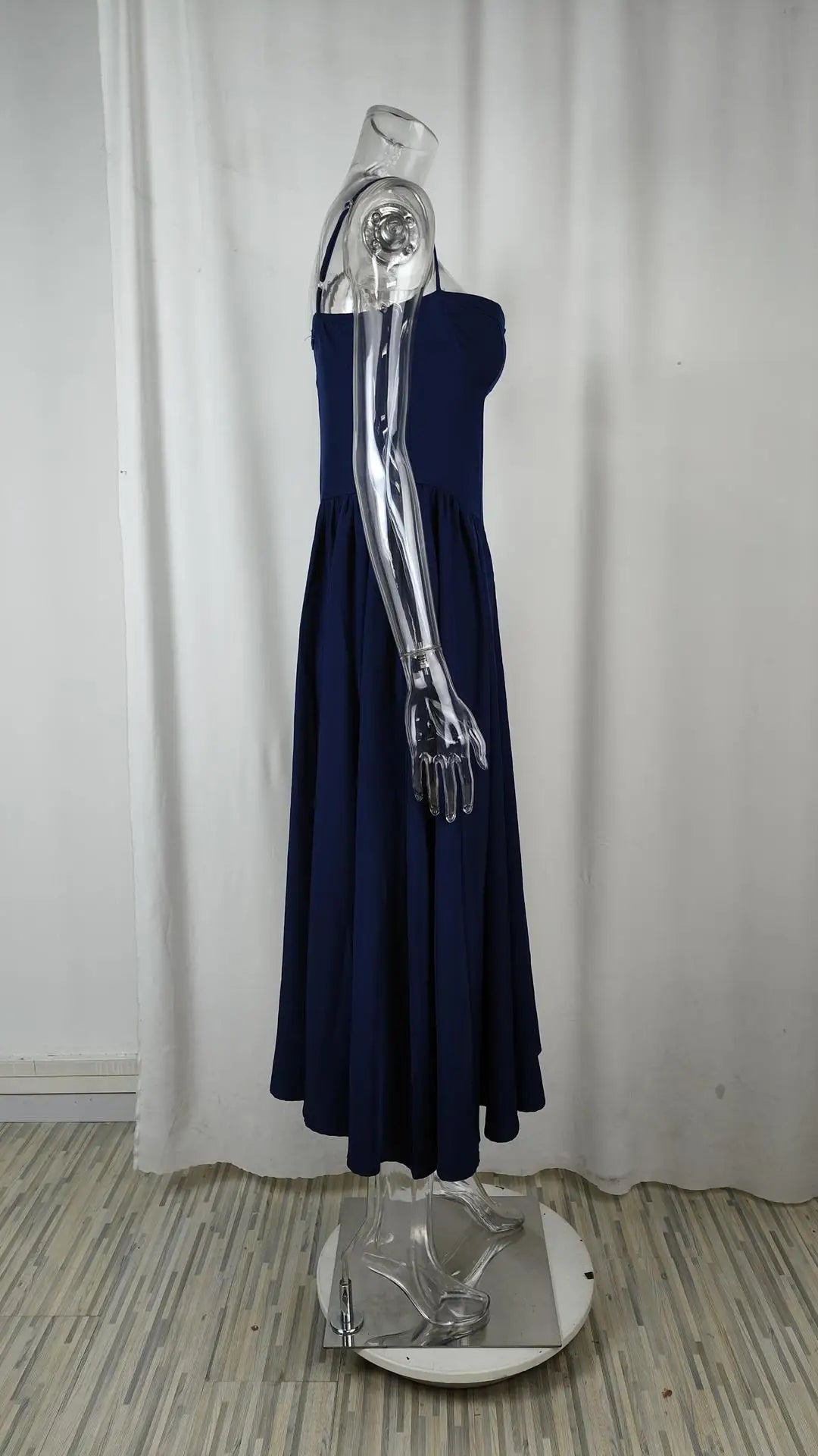 2024 Summer Sexy Spaghetti Strap Long Dresses Slim French Vintage Elegantes Style Suspender Party Dress Vestidos Robes Longues