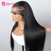 Alipearl Hair Pre Styled Human Hair 3 Part Pre Braided 13x4 Lace Frontal Wig Pre Cut Lace Pre Bleached Lace knots Ready To Go