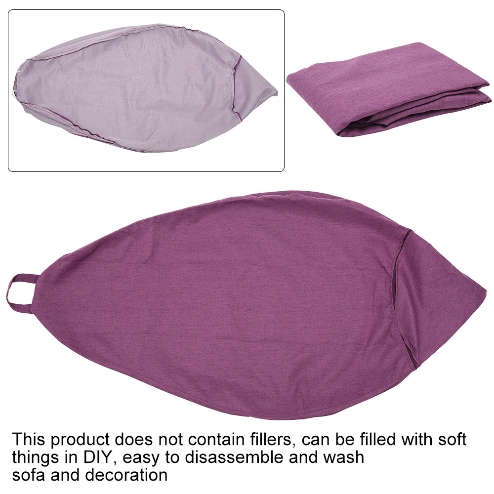 Lazy Sofas Cover Chairs Without Filler Adults Bean Bag Chair Couch Living Room Bedroom Home Tatami Lounger Seat