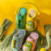 Children Cartoon Dino Fur Slipper Soft Autumn Winter Warm Princess Baby Boys Girl Indoor Home Bedroom Cotton Fleece Fur Shoes