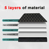 Car Floor Mats 4PCS Universal PU Leather Waterproof Auto Foot Pad Protector Carpet Front and Rear Mats Set Auto Accessories