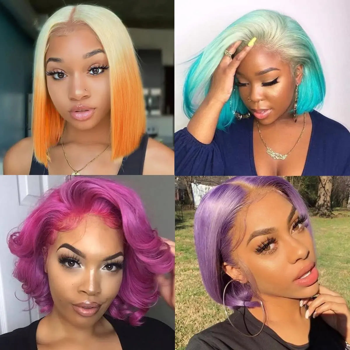 Brazilian Human Hair Wig Remy Bone Straight Hair Bob Wigs Full Machine Made Wig for Women 8-16 Inches Swiss Lace Bob Wigs 150%