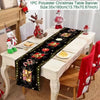 Christmas Table Runner Merry Christmas Decoration for Home Table 2024 Xmas Ornament Navidad Notal Noel Happy New Year Gifts 2025