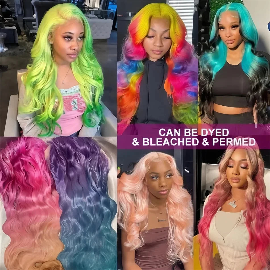 613 Blonde Wig Body Wave Wigs Human Hair 13x6 Hd Lace Frontal Wig Transparent Lace 250 Density 13x4 Lace Front Human Hair Wig
