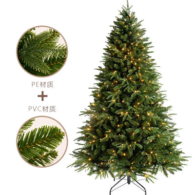 6FT Artificial Christmas Tree Green Christmas Tree  Home Christmas Atmosphere Decoration Supplie