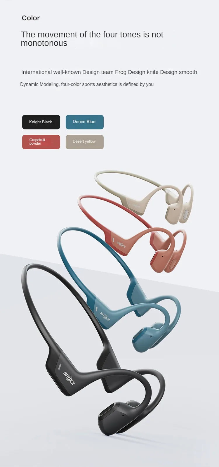 Original SHOKZ S810 Bone Conduction Earphone Openrun Pro Wireless Bluetooth5.1 Earphones Waterproof Sport Running Headset