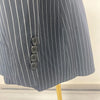 TWOTWINSTYLE Striped Temperament Blazers For Women Notched Collar Long Sleeve Tunic Patchwork Double Breasted Coats Female New