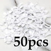 (50 Pcs) 4*4cm Colourful Ribbon Bows Small Size Polyester Satin Ribbon Bow Flower DIY Craft Decoration