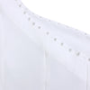 White 2 Piece Sets Women Outifits Autumn Slanted Shoulder Nail Bead Top Pants Two-piece Party Lady Matching Sets OL Fashion Suit