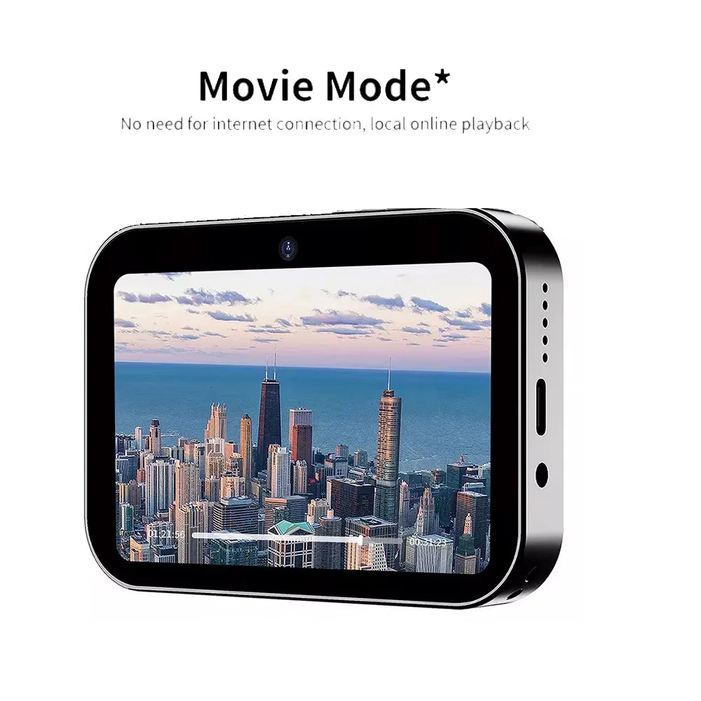 64GB D6 Digital Camera 4K HD Camera Recorder Music Player Touch Control Screen Vlogging Camera Night Vision 64MP Camcorder