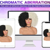 Latisha 13X6 HD Synthetic Lace Front Wigs Curly Pre Plucked Lace Frontal Wig with Bangs for Women Highlight with Babyhair 24Inch