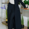 Women's Set Full Sleeve X-Long Blazer Coat+ Long Pant Suit 2025 Spring Streetwear Two 2 Piece Set Africa OL Work Outfits