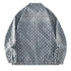 Fashion Stylish Luxury Clothing Loose-fitting Jacket for Casual Cotton Suitable Spring and Autumn Water-washed Jacquard Jacket