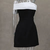 Women Sexy Backless Short Dress Fashion Sleeveless Big Bow Mini  Dress Lady Evening Party Dress 2025 Summer New Women's Clothing