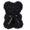 Künstliche Blume, Ewige Rose, Teddybär für Geburtstagsgeschenke und Dekoration, Miniatur A für meine Freundin zum Valentinstag