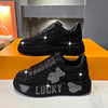 Luxury Women's Sneakers with Sparkles Shoes Woman Shoe Luxury Platform Woman-shoes Trainers Rhinestone Fashion Heels Casual Shoe