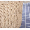Hot 40cm*40cm Handmade Woven Natural Straw Round Pouf Tatami Cushion Floor Japanese Style Cushion Home Textile