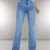 New women's hot jeans slimming European and American style casual versatile high waist washed Denim trousers for women