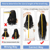Boho Box Braided Wigs Curly Hair Synthetic Full Lace Front Wigs for Black Women Goddess Locs Braid Wig Bohemian Box Braid Wig