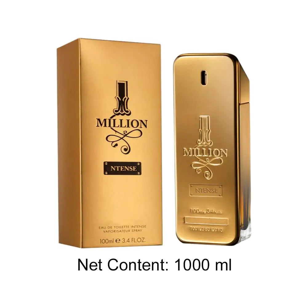 50/100ml Perfume Golden Million Gold Brick Extrait - Men's Long-Lasting Woody Perfume Men's Perfume Pray Fragrance